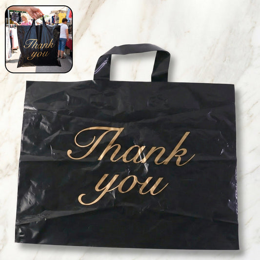 Premium Thank You Printed Carry Bag (25×34 Cm, 1 Pc)