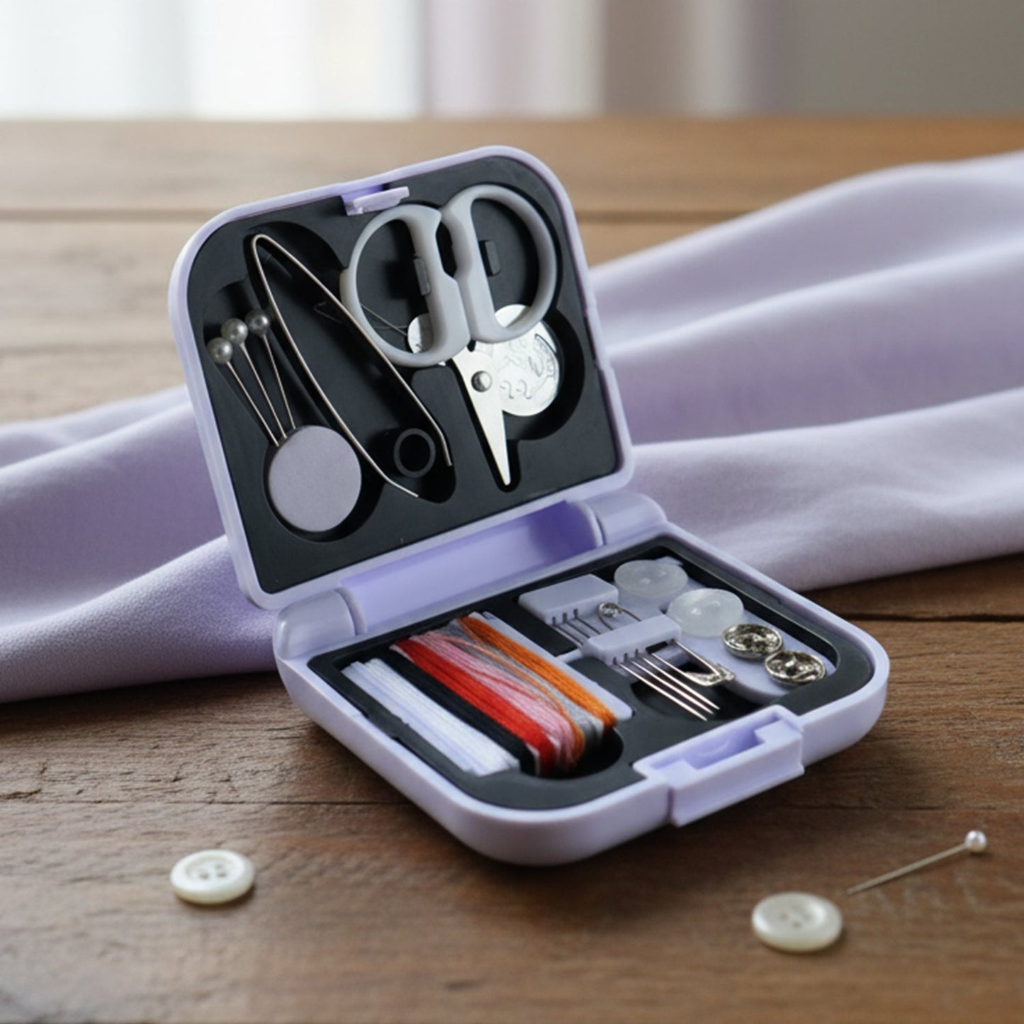 Compact Portable Sewing Kit (1 Set)