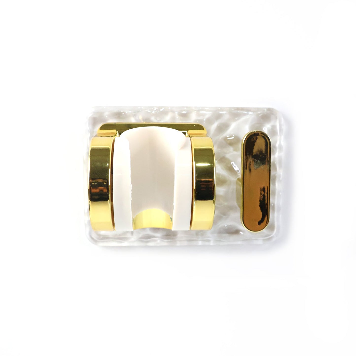 Durable wall broom mop rack