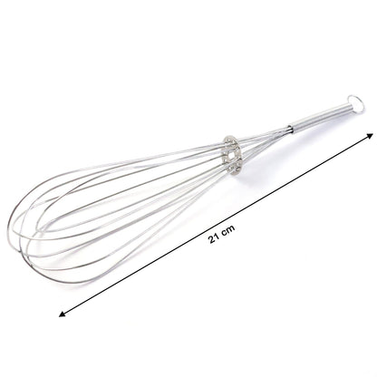 Manual Stainless-Steel Egg Beater Whisk (1 Pc)