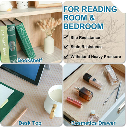 Transparent Plastic Fridge Mat 45 × 29 cm (1 Pc)