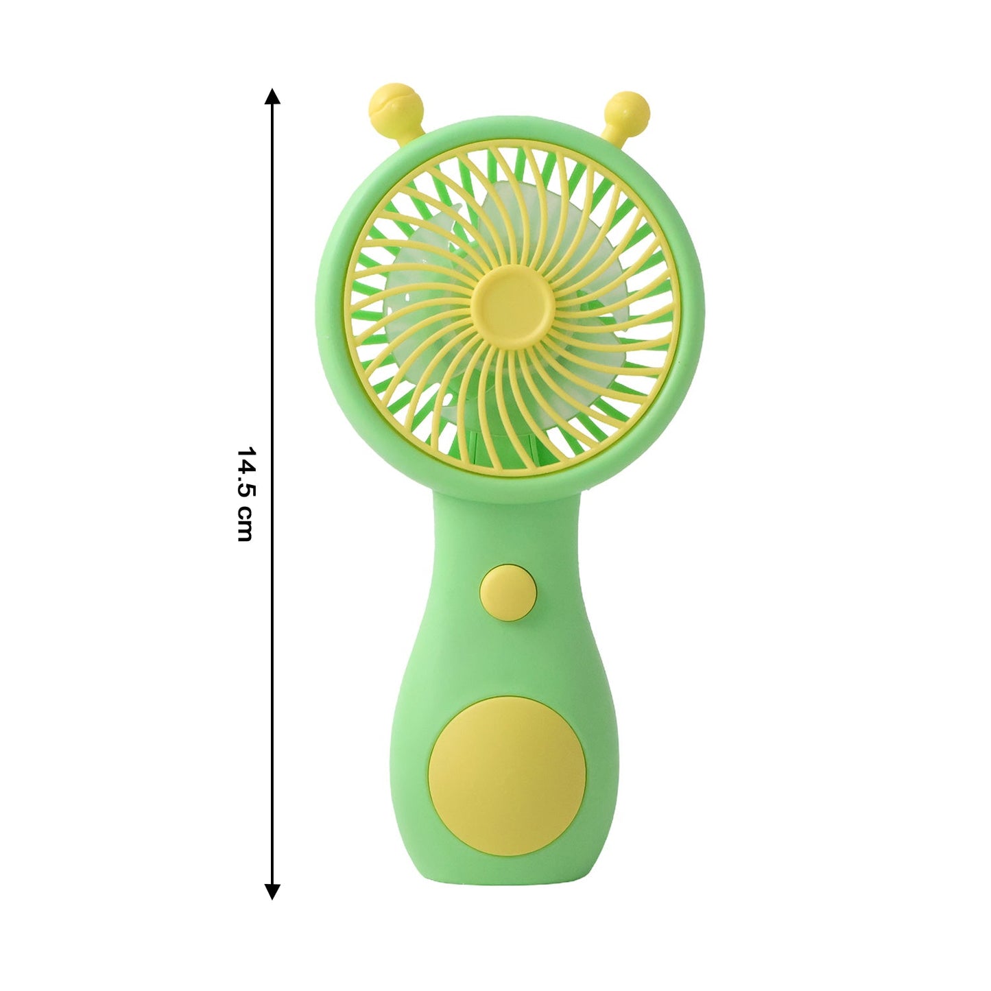 Cute Cartoon Style Rechargeable Mini Handheld Fan (1 Pc)