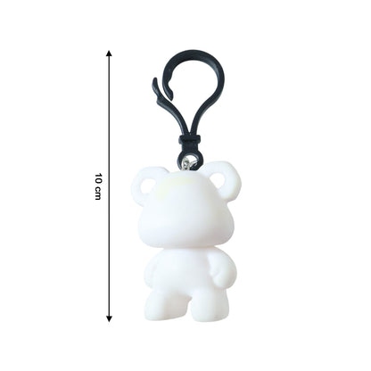 Cute Bear Figure Keychain (1 Pc)