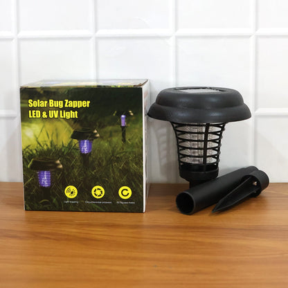 Big Garden Lighting UV LED Solar Powered Mosquito Trap and Bug Zapper (1 Pc)