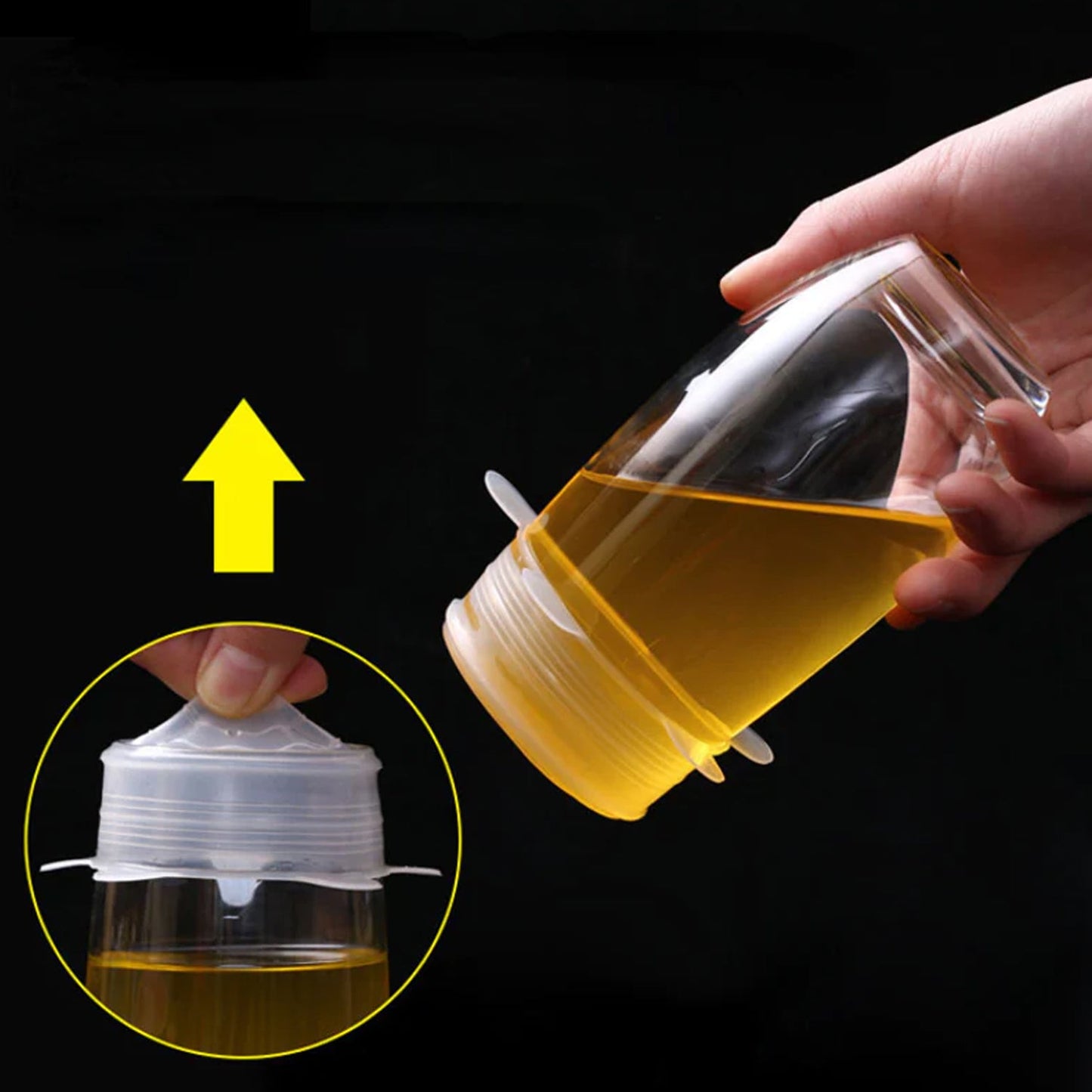 12 Peace Reusable Stretch Lids Set with 2 Storage Pouches – Flexible Food Cover Lids