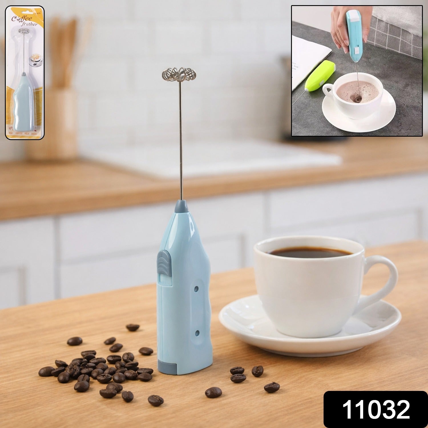 Electric Milk Frother Handheld