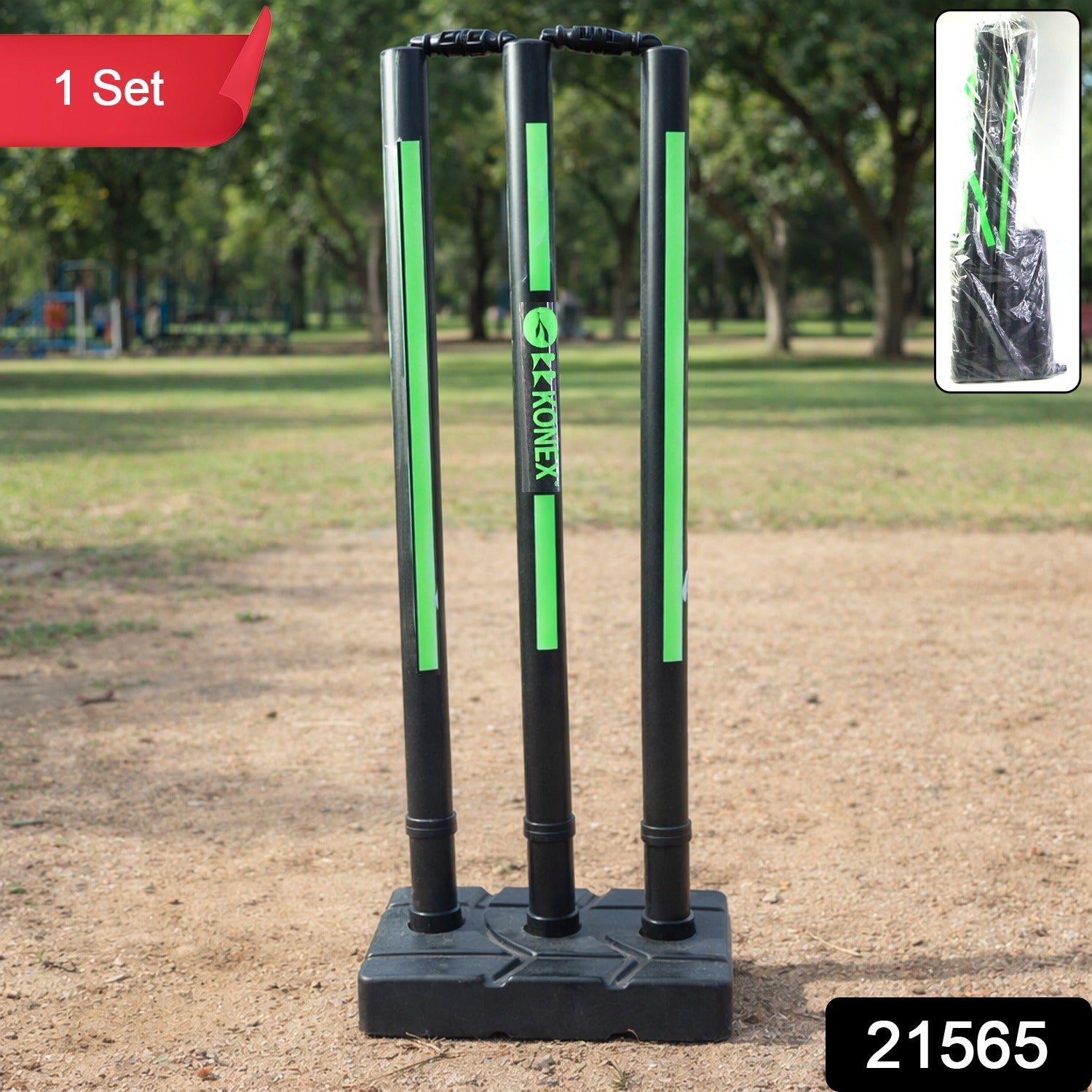 Heavy base cricket stumps