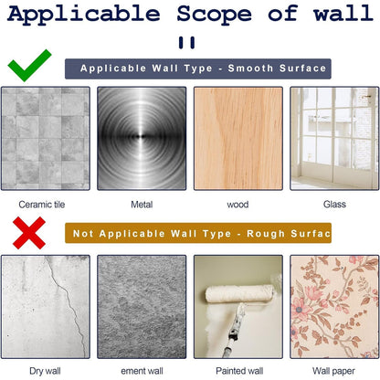 Multipurpose No-Drill Wall Mounted Adhesive Towel Rod Holder (1 Pc)