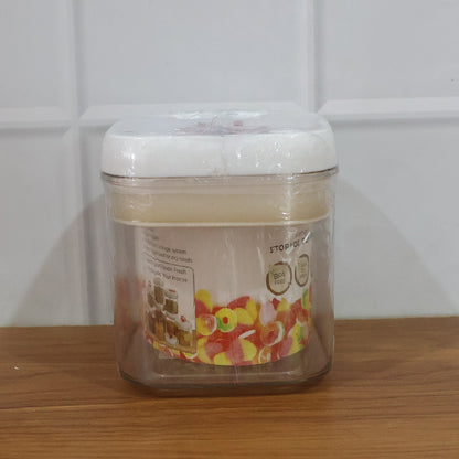 Airtight Storage Container with Red Lid (1 Pc)