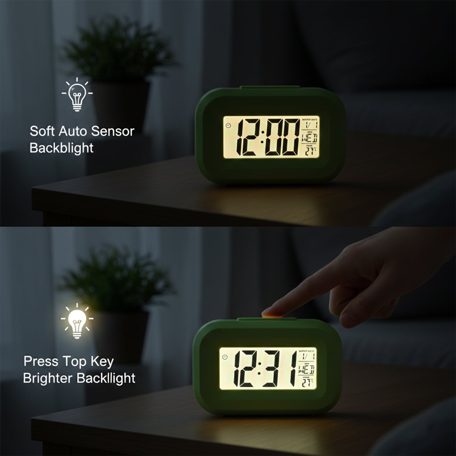 Modern Digital Alarm Clock