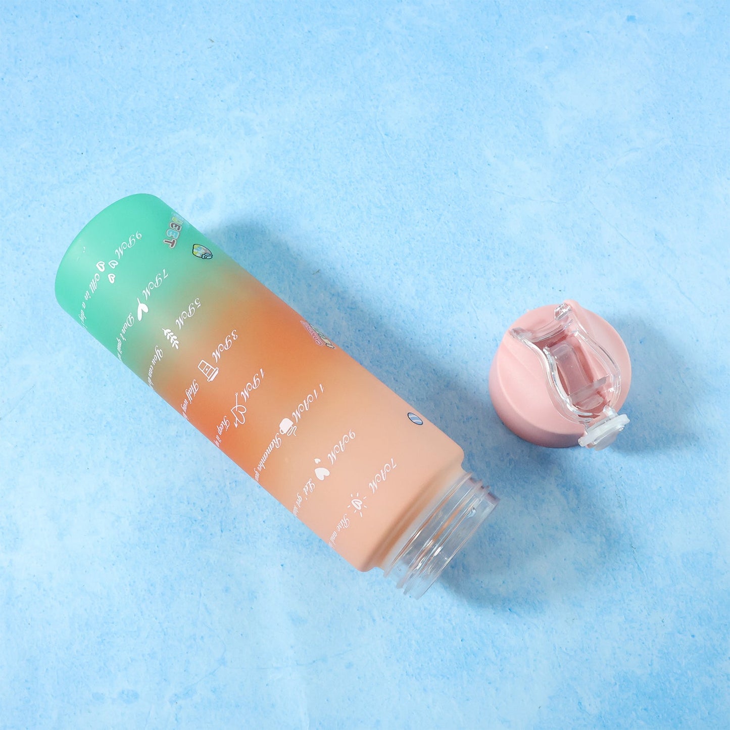 Motivational Gradient Water Bottle (900 ML)