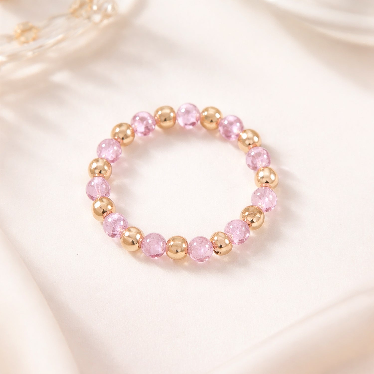 Clear Beads Bracelet