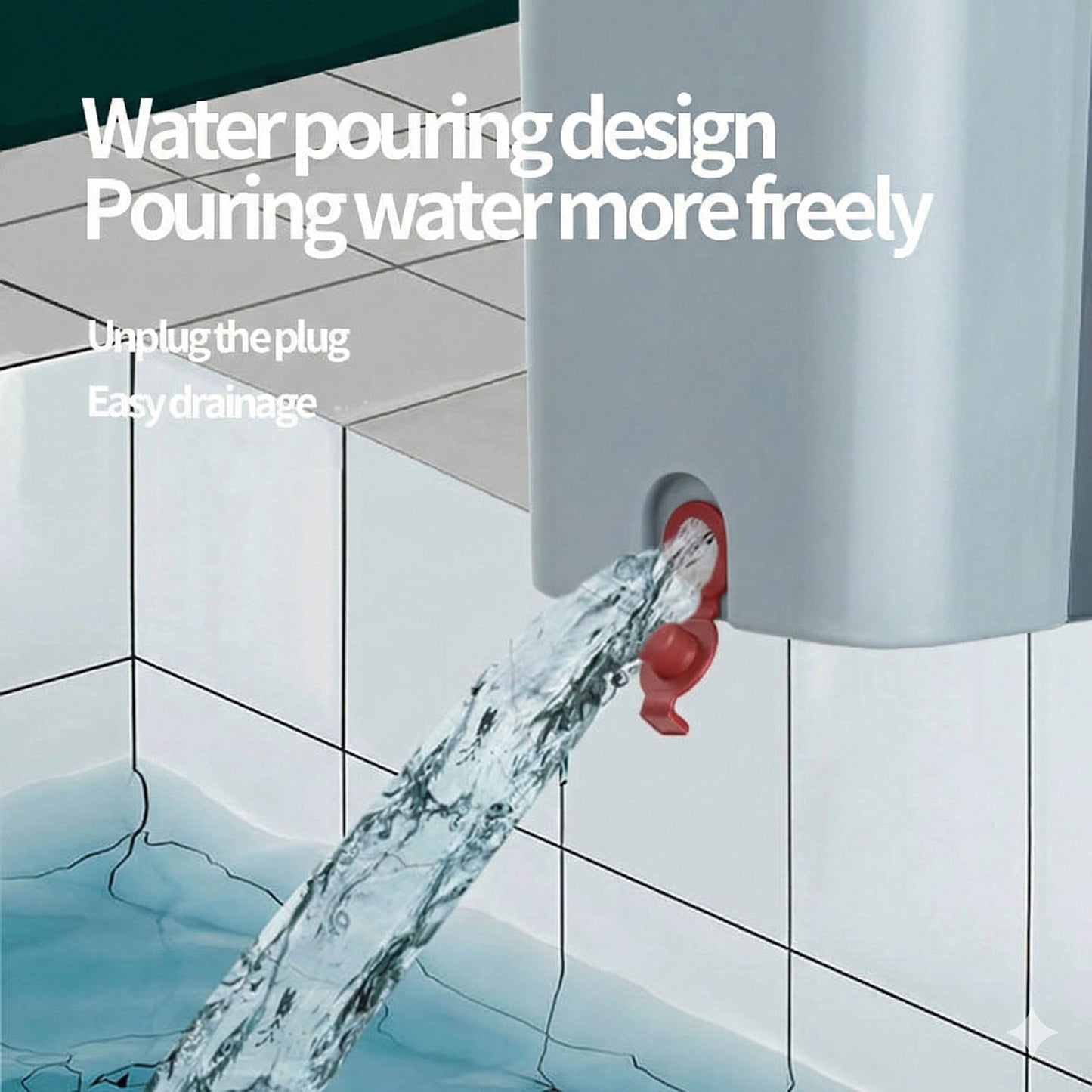 Big Size Flat Mop with Bucket Set (1 Set)