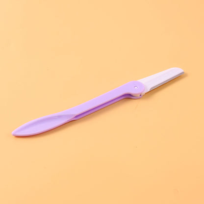 Eyebrow facial hair razor with 3 Replaceable Blades
