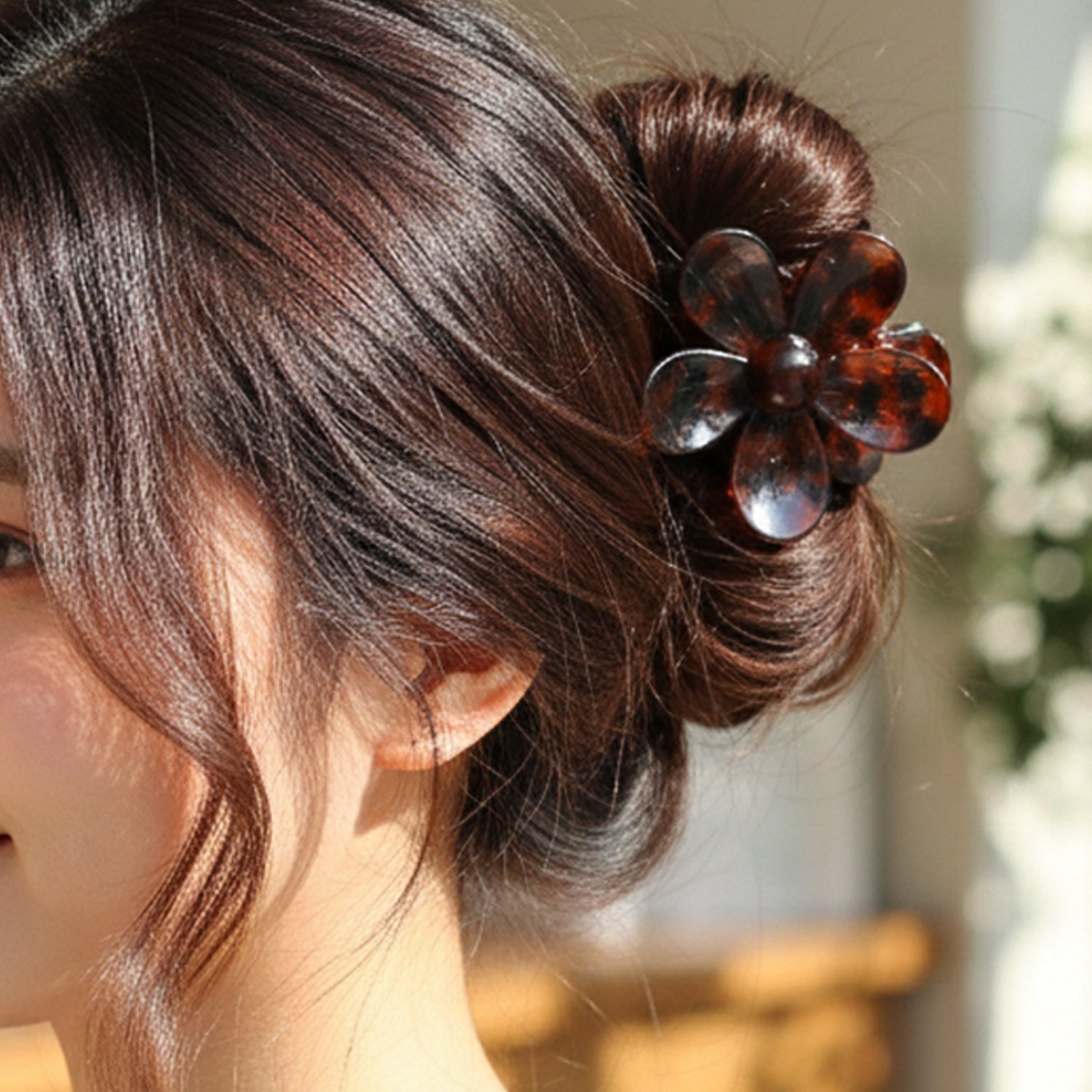 Floral Hair Clip