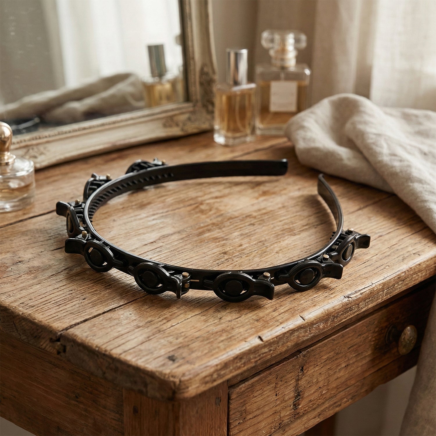 Clip-Support Hair Styling Headband