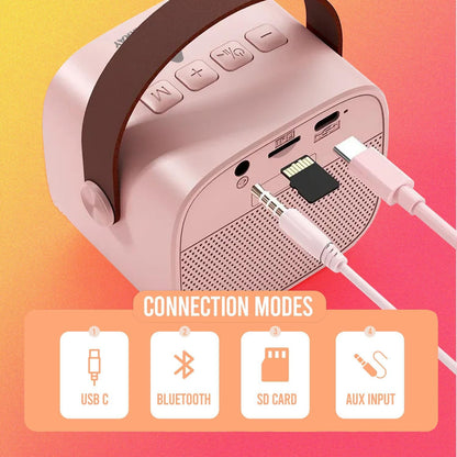 B Grade Portable Karaoke Speaker (1 Set)