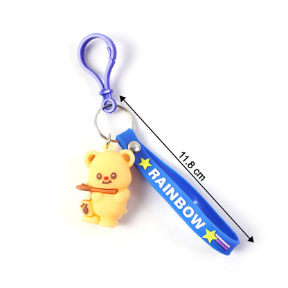 Cute Bear Character Keychain (1 Pc)