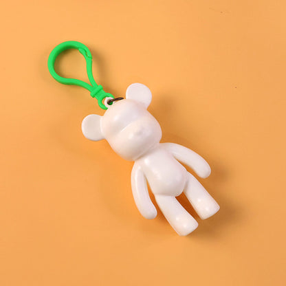 Cute Bear Shape Decorative Keychain (1 Pc)