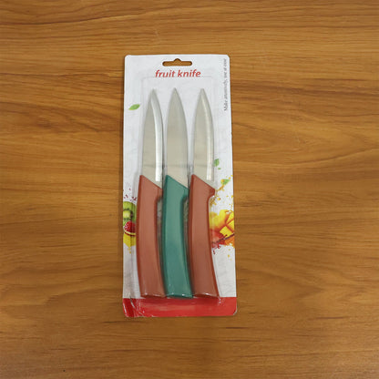 Multipurpose Kitchen Fruit & Vegetable Cutting Knife Set (Pack of 3)