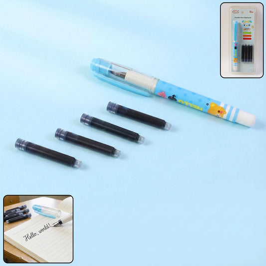 Cute cartoon liquid ink pen set