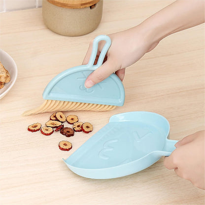 2-in-1 Mini Cleaning Dustpan & Hand Brush Set (1 Set)