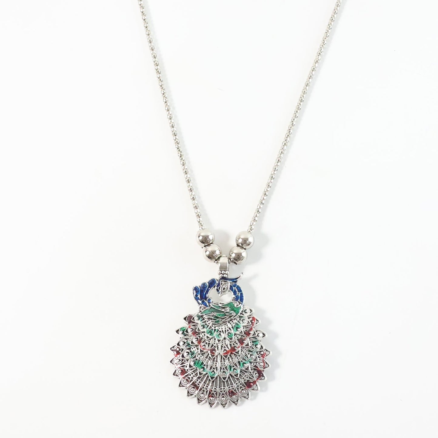 Ethnic peacock pendant        
