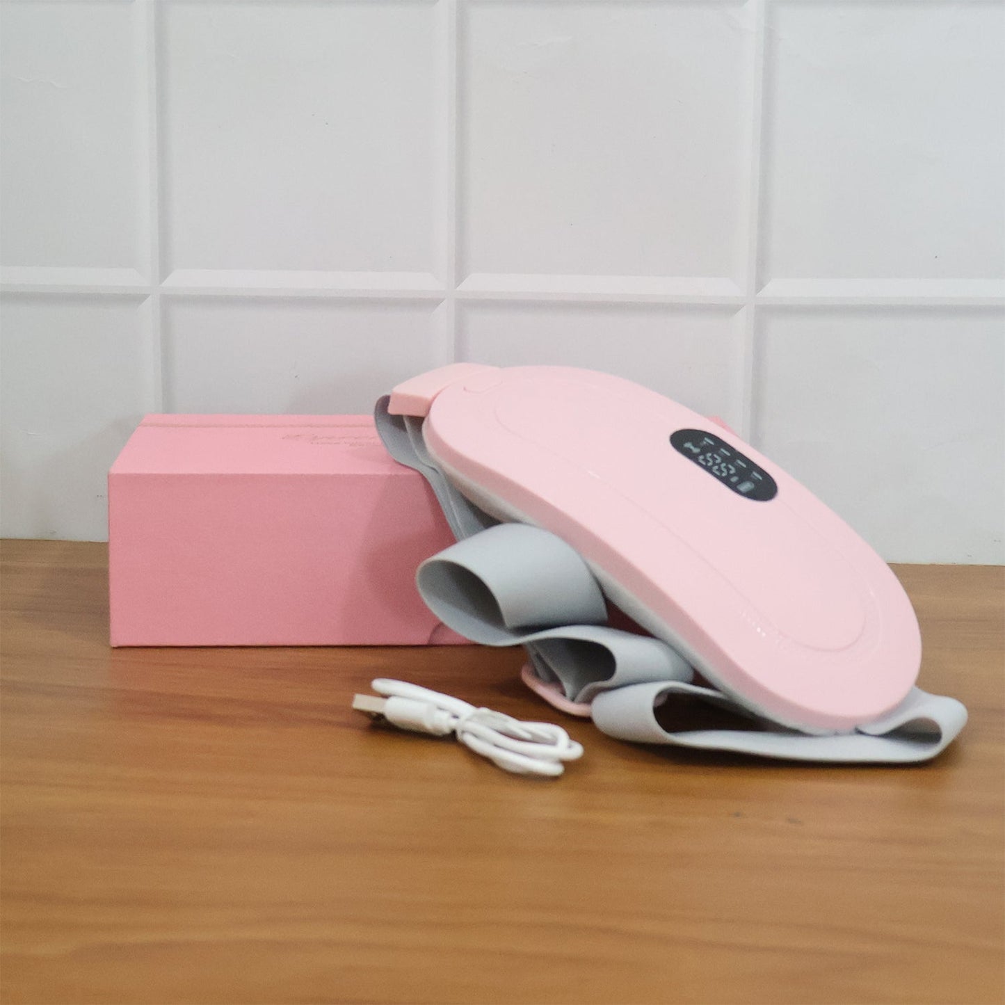 Electric Rechargeable Heating Belt for Waist & Abdomen (1 Pc)