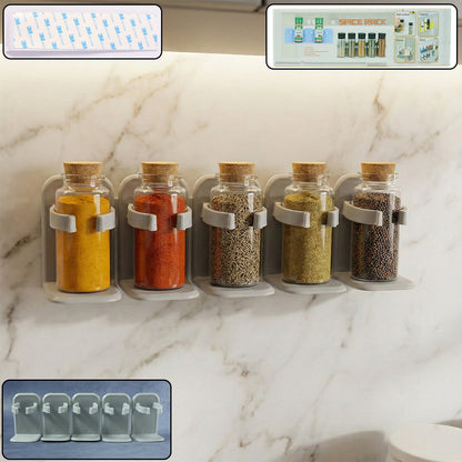 Wall Mounted Spice Rack