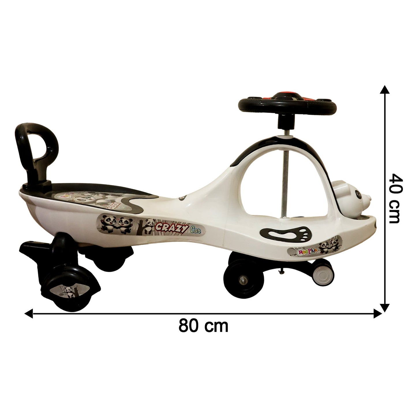 Baby Magic Swing Car Ride-On Toy with Music (1 Pc)