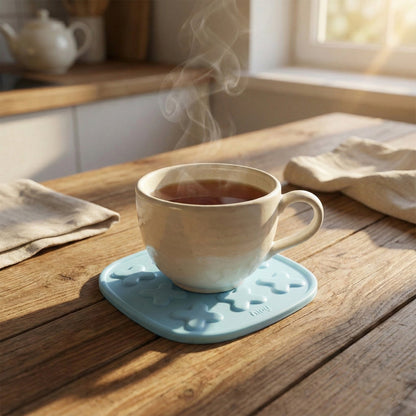 Heat Resistant Multipurpose Cup Coaster & Hot Pot Pad Set (2 Pc)