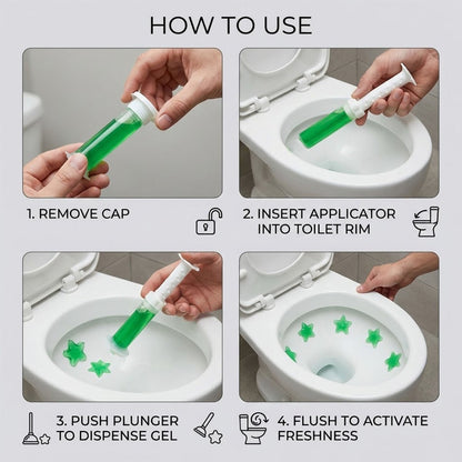 Automatic Toilet Cleaning Gel Dispenser (1 Pc)