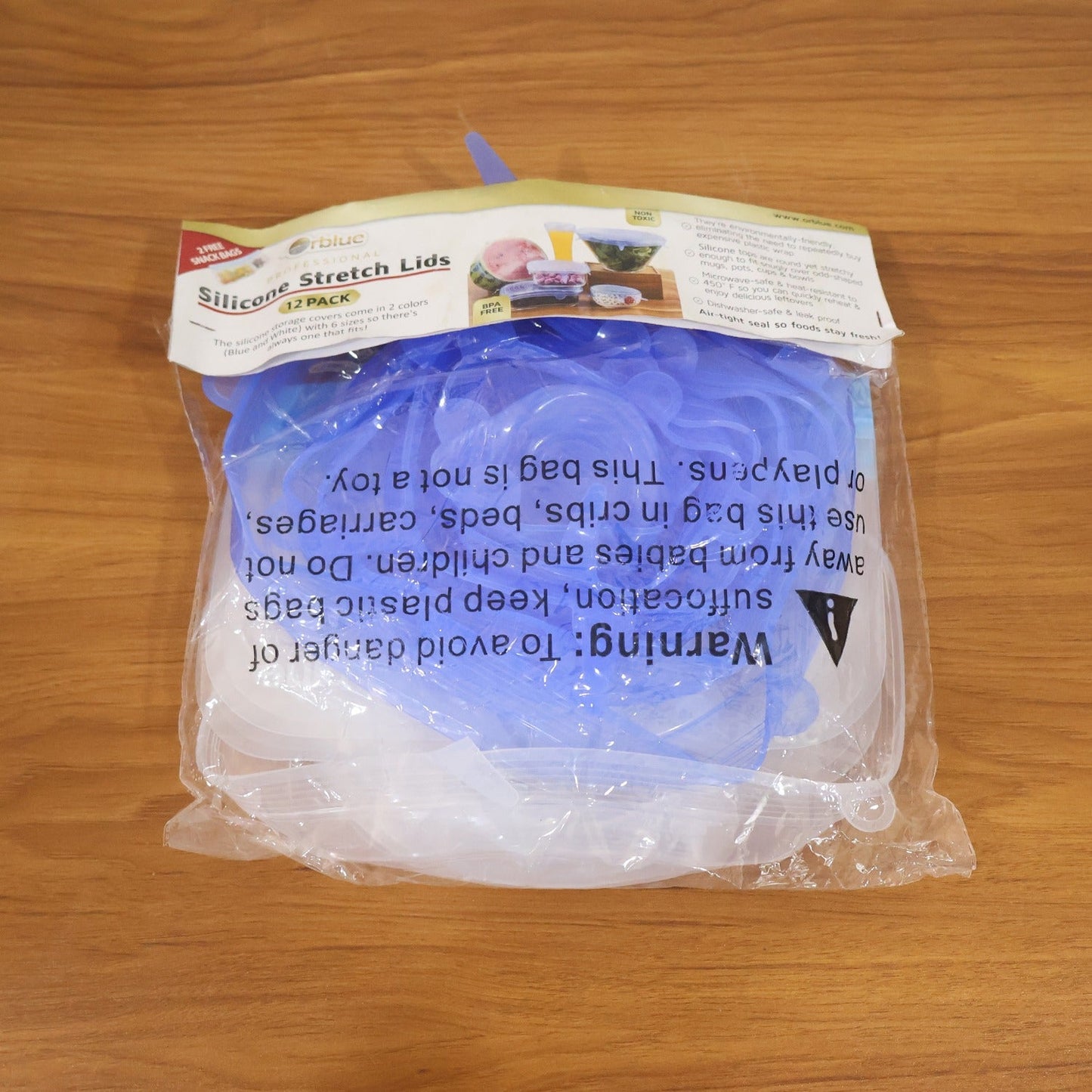 12 Peace Reusable Stretch Lids Set with 2 Storage Pouches – Flexible Food Cover Lids