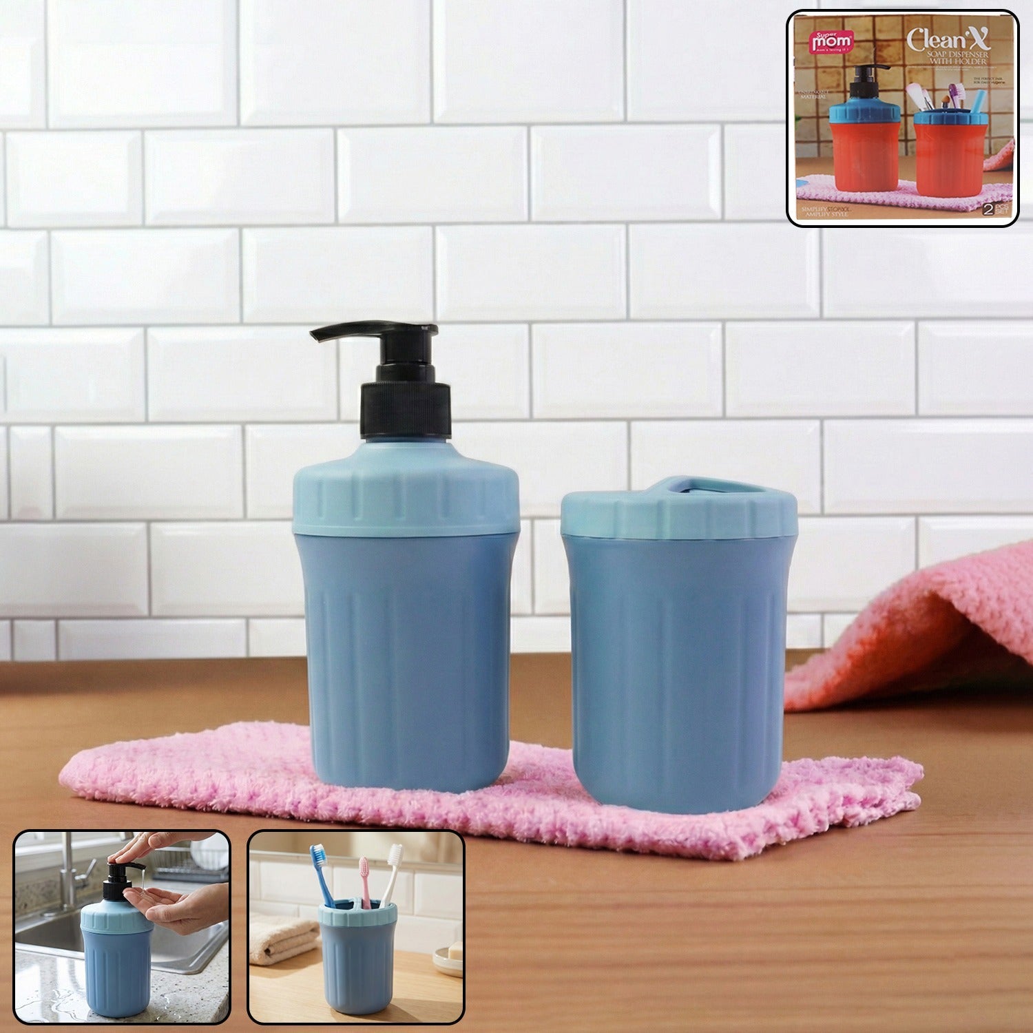 Multipurpose soap dispenser