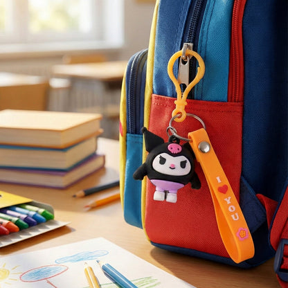 Cute Cartoon Character Bag Charm Keychain (1 Pc, Mix Design)