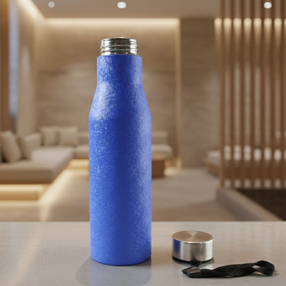 Classic Stainless Steel Water Bottle Blue Color (1000 ML, 1 Piece)